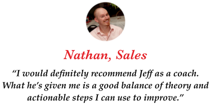Communication Coaching Testimonial from Nathan, a sales rep