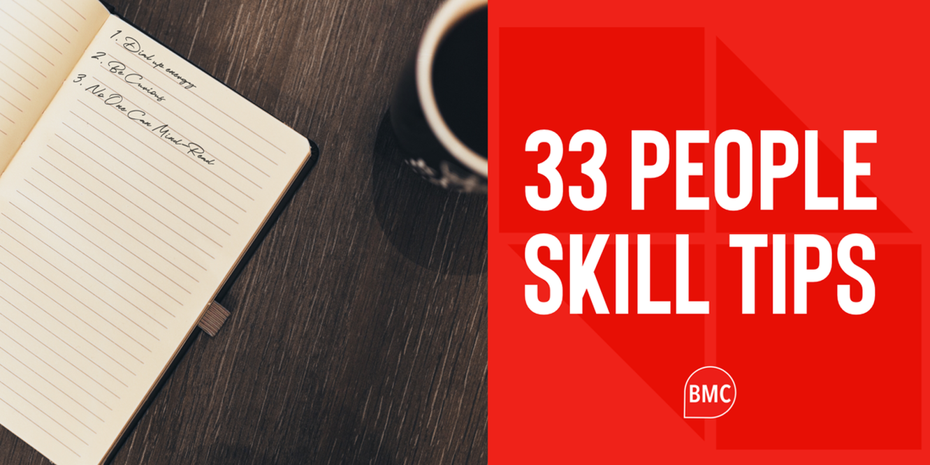 33 People Skill Tips